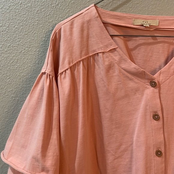 Chelsea & Violet Women's Cropped Top Size M - Picture 3 of 5